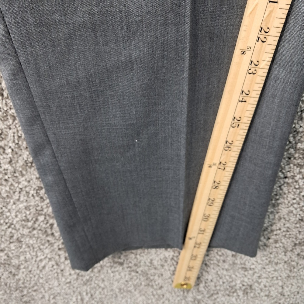 Jos‎ A Bank Mens Gray Flat Front Dress Pants Slacks 40x32 Business Professional - Picture 8 of 10